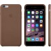 Чехол-накладка Apple iPhone 6 Plus/6s Plus (коричневый) MGQR2ZM/A