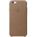 Чехол-накладка Apple iPhone 6/6S (коричневый) MKXR2