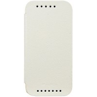Чехол-книжка Melkco для HTC One M8 (белый)