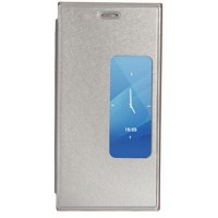Буклет для Doogee DG 900 leather (серебро)