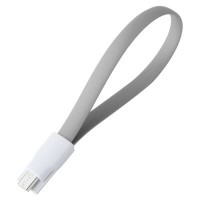 Дата-кабель Energea microUSB mini (серый)