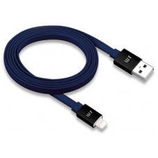 Кабель Just Mobile Lightning AluCable Flat (Blue)