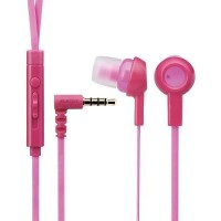 Наушники Elecom (EHP-CS3520PND-G) + гарнитура розовые