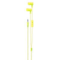 Наушники Xqisit Headset iE H20 (20063) yellow+гарнитура