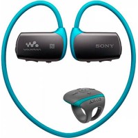 Водонепроницаемый плеер-наушники Sony NWZ-WS615/L (Blue)