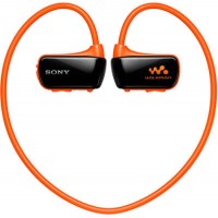 Водонепроницаемый плеер-наушники Sony NWZ-W274S/D (Orange)