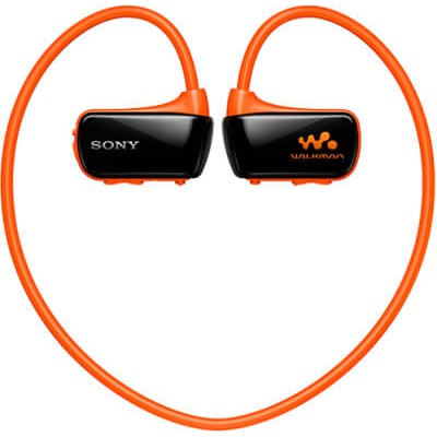 Водонепроницаемый плеер-наушники Sony NWZ-W274S/D (Orange)