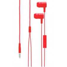 Наушники Xqisit Headset iE H20 (20067) red+гарнитура Наушники Xqisit Headset iE H20 (20067) red+гарнитура