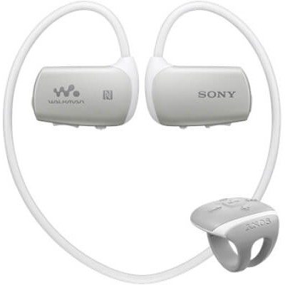 Водонепроницаемый плеер-наушники Sony NWZ-WS615/W (White)