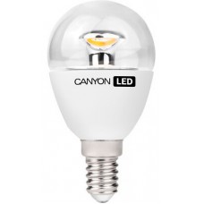 LED-лампа Canyon 3,3 Вт P45 150° теплый желтый свет (2700 К), прозрачная, цоколь E14 (PE14CL3.3W230VW)